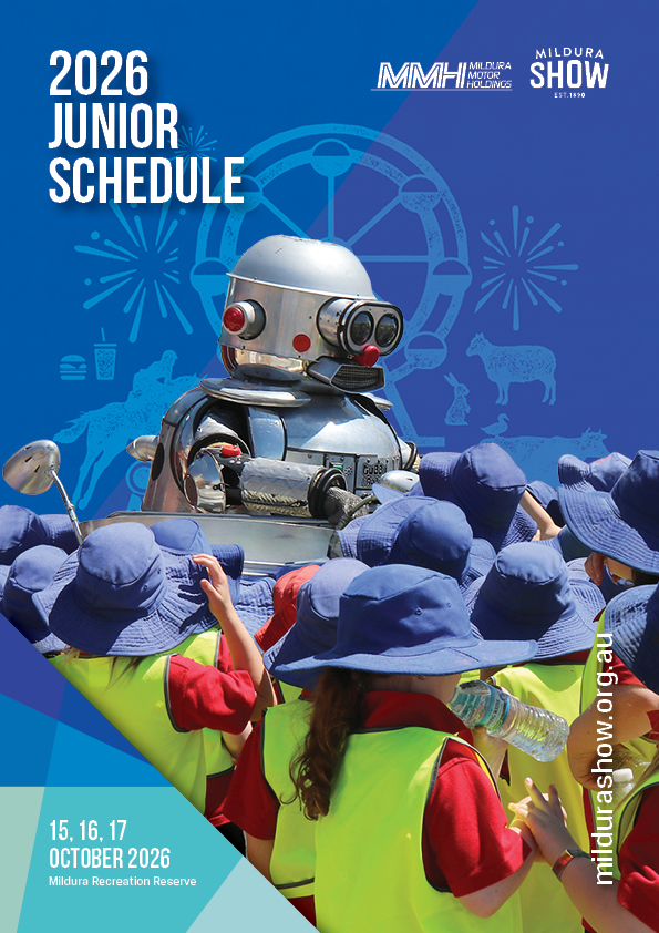 Mildura Show Junior Schedule